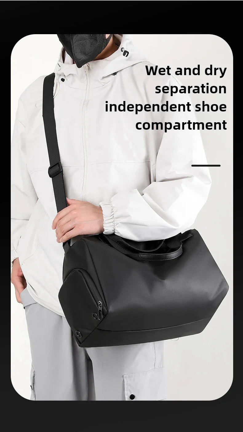 Travel Gym Bags Dry Wet Separation Shoulder Bag Yoga Fitness Travel Backpack Bags Men Women Waterproof Luggage Sports Handbag