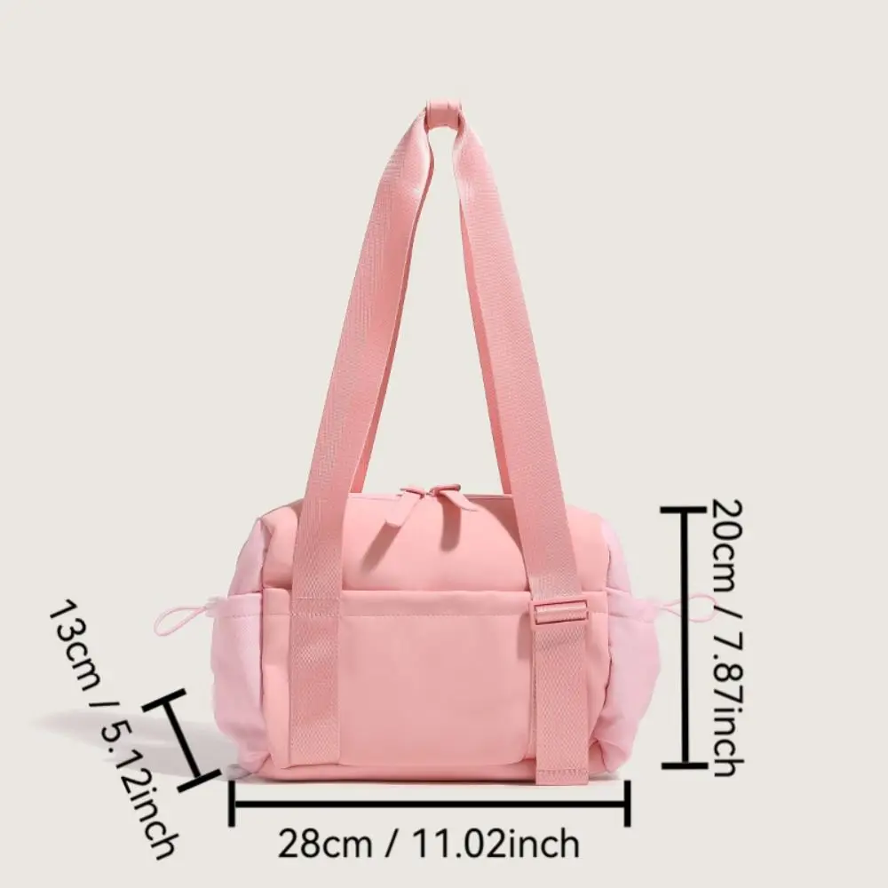 New Waterproof Gym Bag Large Capacity Nylon Sports Fitness Bag Multifunctional Lightweight Handbag Travel