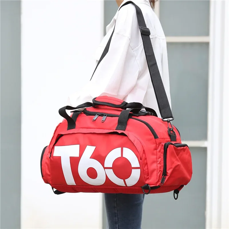 Travel Sports Bag Men Gym Bag Oxford Dry Wet Separation Bag Large Capacity Yoga Sports Backpack Luggage Bag Fitness Training Bag
