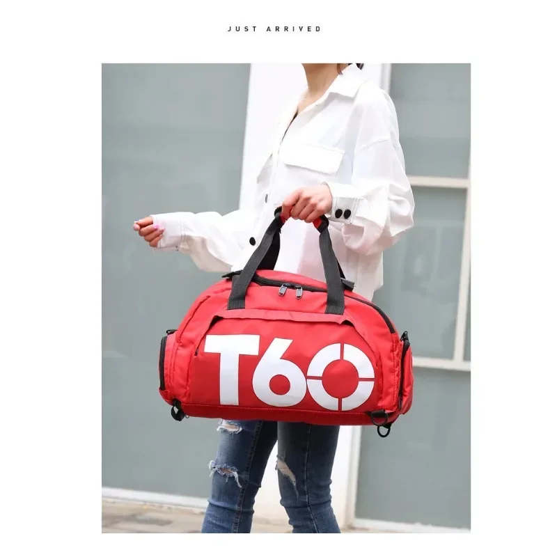 Travel Sports Bag Men Gym Bag Oxford Dry Wet Separation Bag Large Capacity Yoga Sports Backpack Luggage Bag Fitness Training Bag