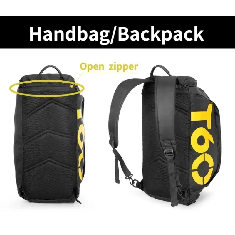 Travel Sports Bag Men Gym Bag Oxford Dry Wet Separation Bag Large Capacity Yoga Sports Backpack Luggage Bag Fitness Training Bag