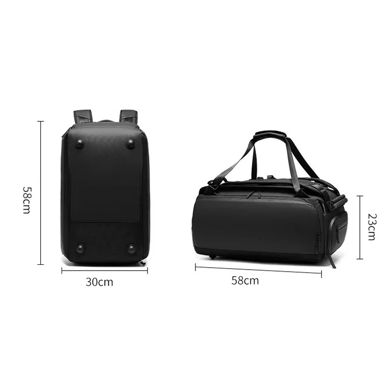 Sport Gym Bag ForMen Travel Luggage  Backpack Bags Multi-funcation Fitness Dry Wet Shoulder Bag Outdoor Handbags Tourist Duffle