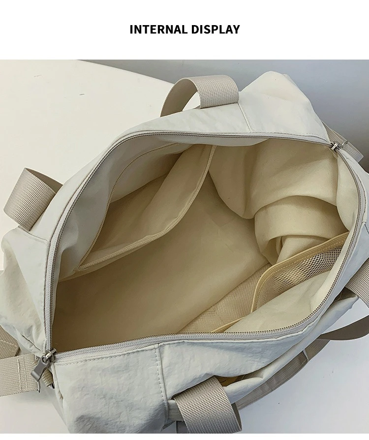 Women Gym Bags Fitness Handbag Sports Tote Bag Dry Wet Swimming Training Daypack With Shoe Pocket Travel Duffel Shoulder Bags