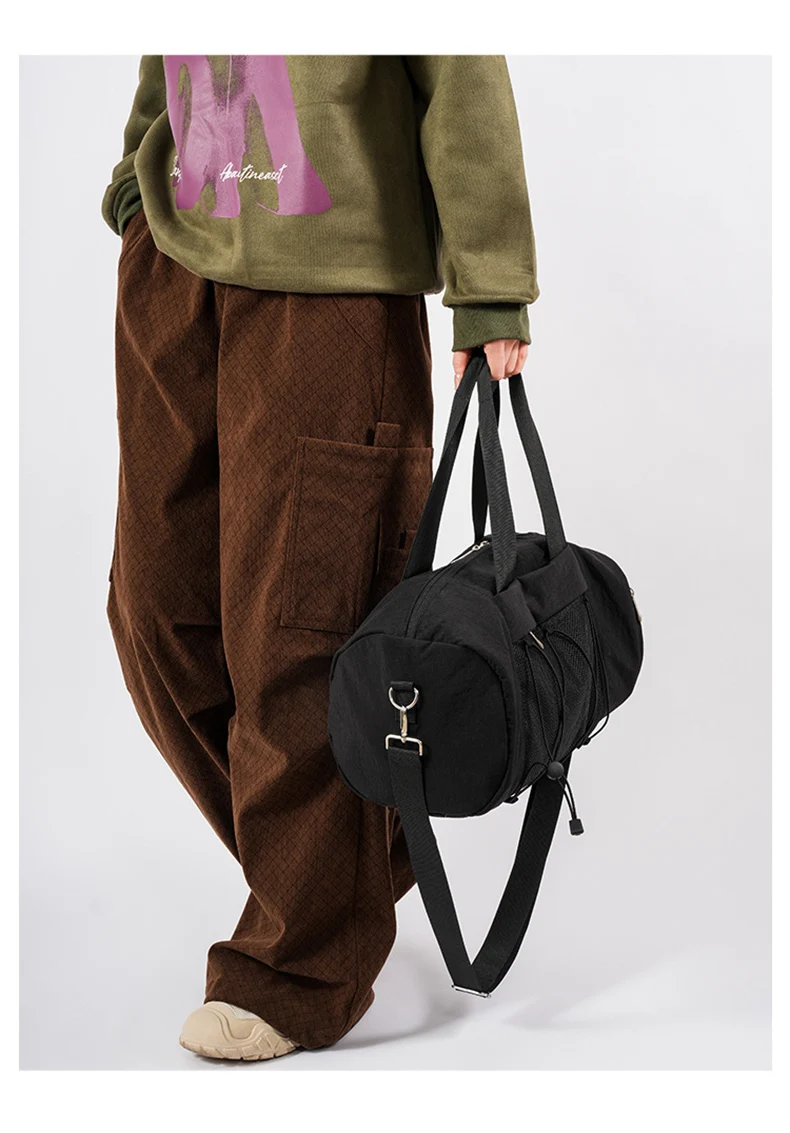Large Women’s Fitness Handbag Gym Sport Tote Bag Dry Wet Swimming Training Daypack With Shoe Pocket Travel Duffel Shoulder Bags