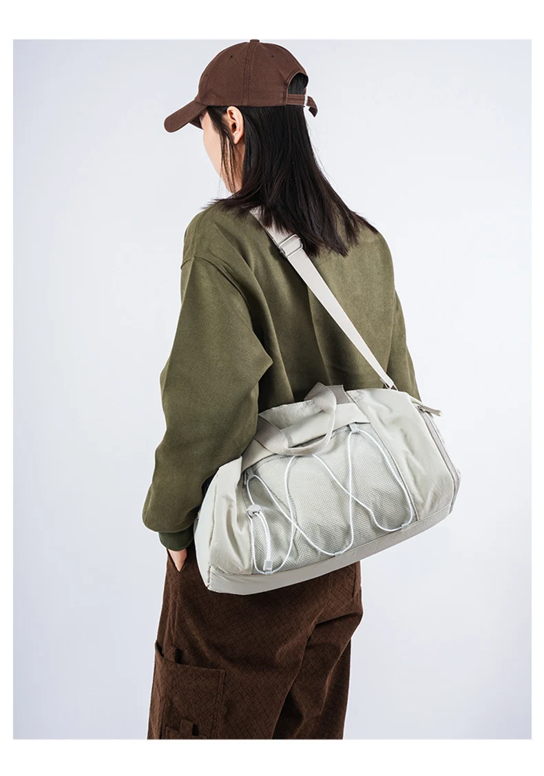 Large Women’s Fitness Handbag Gym Sport Tote Bag Dry Wet Swimming Training Daypack With Shoe Pocket Travel Duffel Shoulder Bags