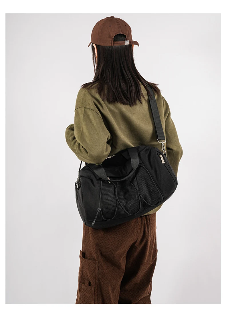 Large Women’s Fitness Handbag Gym Sport Tote Bag Dry Wet Swimming Training Daypack With Shoe Pocket Travel Duffel Shoulder Bags